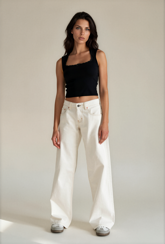 LOW RISE JEANS
